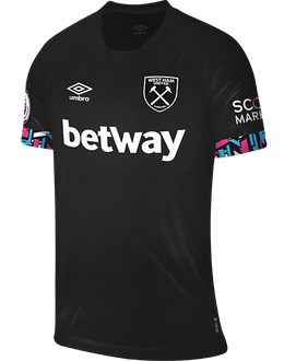 West Ham away shirt, 2022/23
